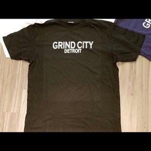 T Shirt Grind City DETROIT